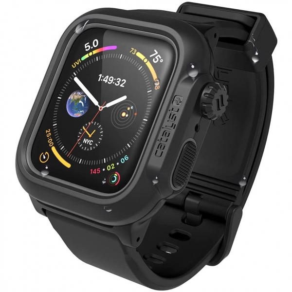 Catalyst Apple Watch Suya Dayankl Kay (44mm)(MIL-STD 810G)-Black