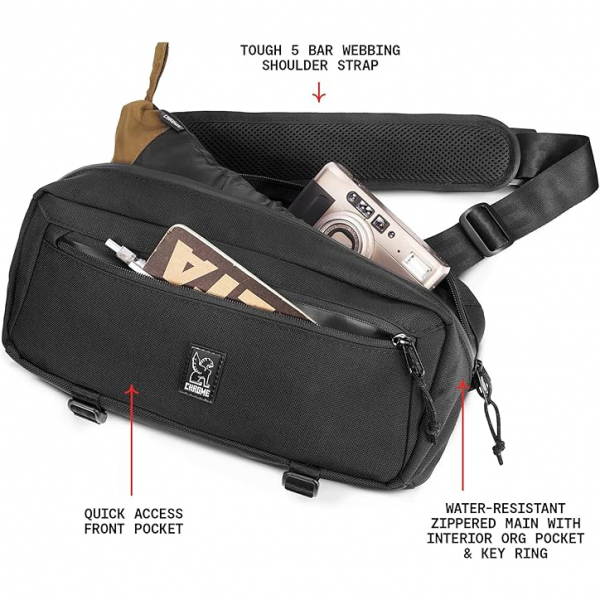 Chrome Mini Kadet Askl anta-Black 1
