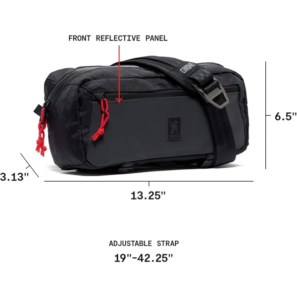 Chrome Mini Kadet Askl anta-Black 2