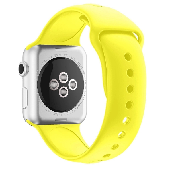 Chumei Apple Watch Silikon Kay (38mm)-Flash Yellow