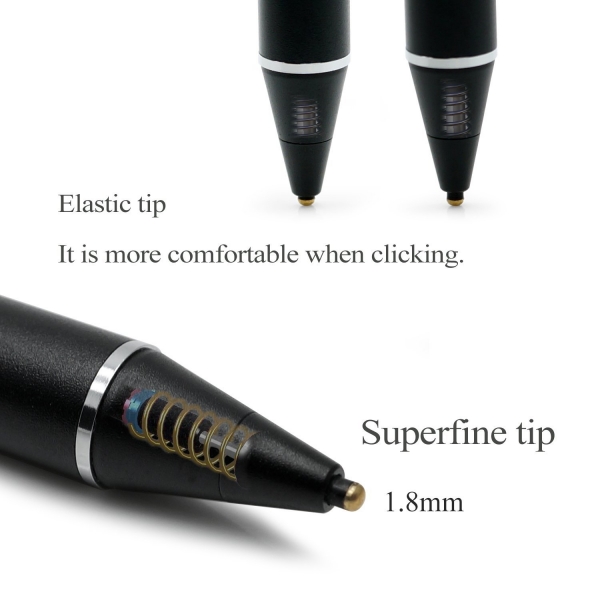 Ciscle Electronic Stylus Active Stylus Dijital Kalem-Black
