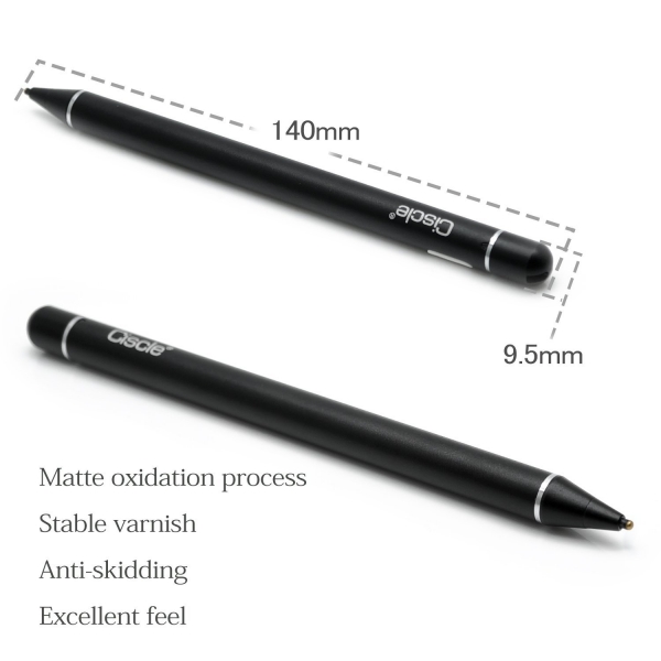 Ciscle Electronic Stylus Active Stylus Dijital Kalem-Black