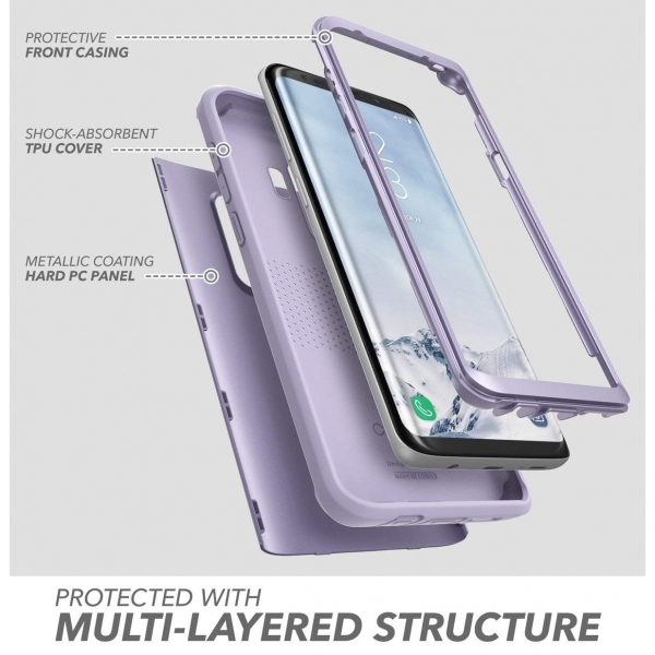 Clayco Galaxy S9 Hera Serisi Klf-Purple