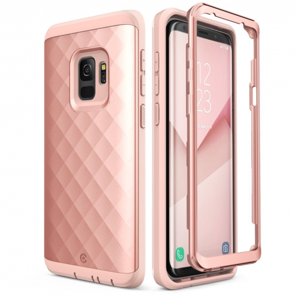 Clayco Galaxy S9 Hera Serisi Klf-Rose Gold