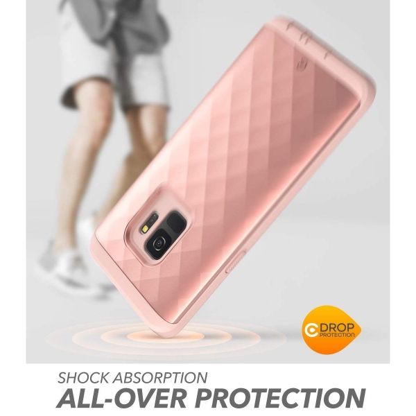 Clayco Galaxy S9 Hera Serisi Klf-Rose Gold