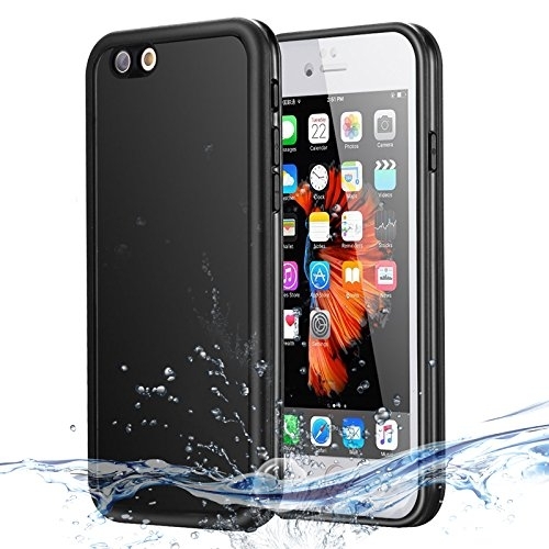 Cmhoo Apple iPhone 6/6S Su Geirmez Klf-Black