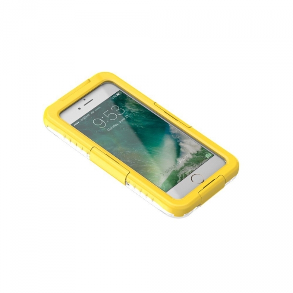 CmuFan Apple iPhone 8 Su Geirmez Klf-Yellow