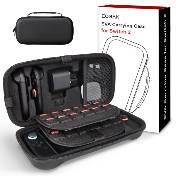 CoBak Nintendo Switch 2 Large Ta��ma �antas�-Black