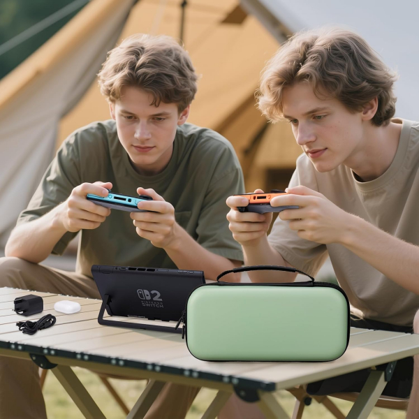 CoBak Nintendo Switch 2 Large Ta��ma �antas�-Matcha