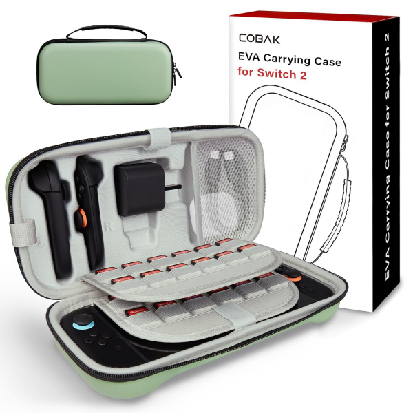 CoBak Nintendo Switch 2 Large Ta��ma �antas�-Matcha