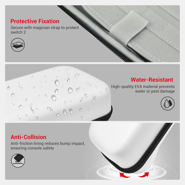 CoBak Nintendo Switch 2 Large Ta��ma �antas�-White