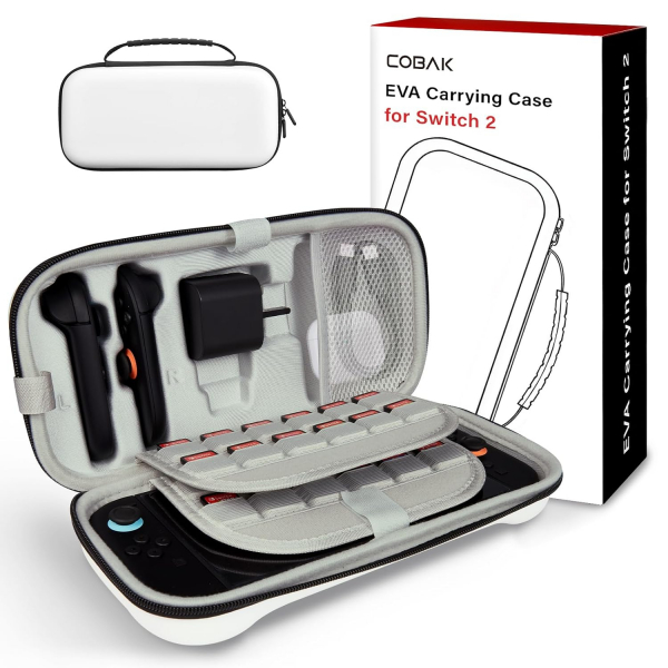 CoBak Nintendo Switch 2 Large Ta��ma �antas�-White