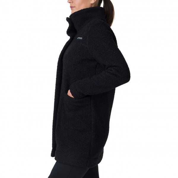 Columbia Panorama Long Kad�n Polar Ceket (Siyah)