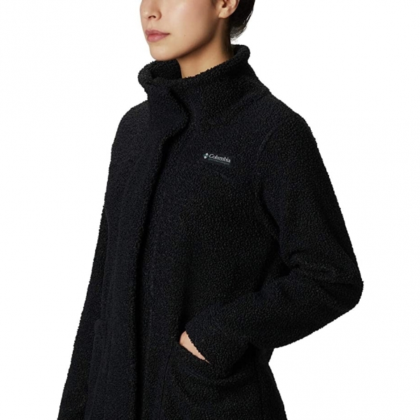 Columbia Panorama Long Kad�n Polar Ceket (Siyah)