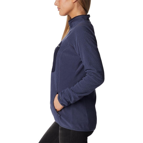 Columbia W Outdoor Tracks Full Zip Kadn Polar st(Lacivert)