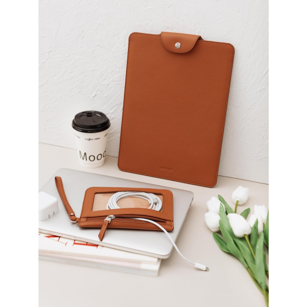 Comfyable Dizst Bilgisayar Klf (13-14 in)-Brown