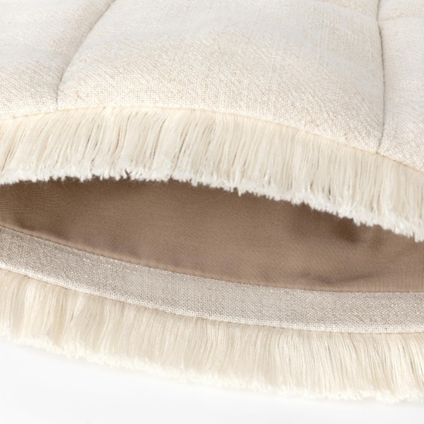Comfyable Puffy Pskll Laptop antas (13-16 in)-Natural Linen
