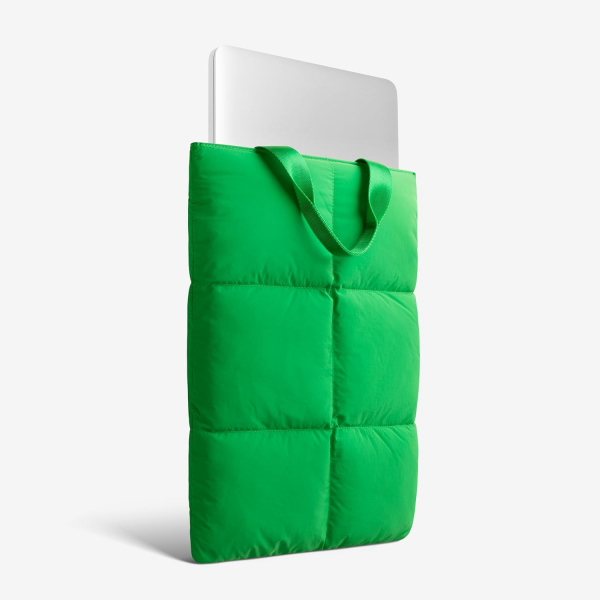 Comfyable Kapitone Laptop Klf (15-16 in)-Green