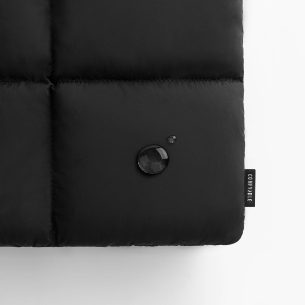 Comfyable Kapitone Laptop Klf (15-16 in)-Black 