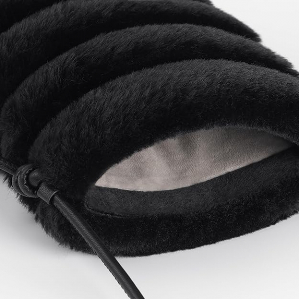 Comfyable Kapitone apraz anta-Black 