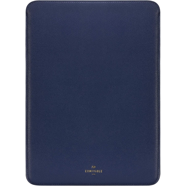 Comfyable MacBook Deri Zarf Klf (16 in)-Navy