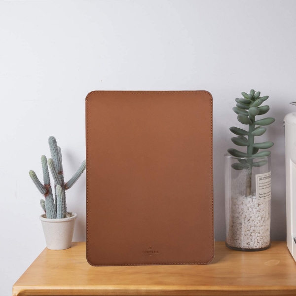 Comfyable MacBook Deri Zarf Klf (16 in)-Brown
