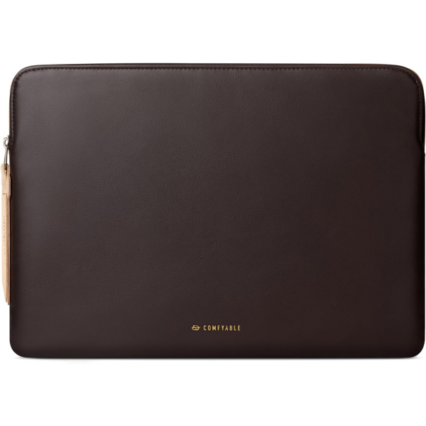 Comfyable MacBook Pro/Air Deri Laptop �anta (13-14 in�)-Chocolate