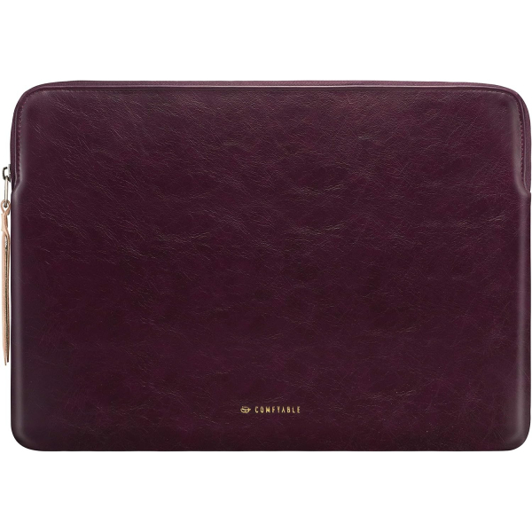 Comfyable MacBook Pro/Air Deri Laptop �anta (13-14 in�)-Berry Brown