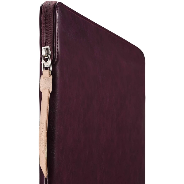 Comfyable MacBook Pro/Air Deri Laptop antas (13.3 in)-Berry Brown