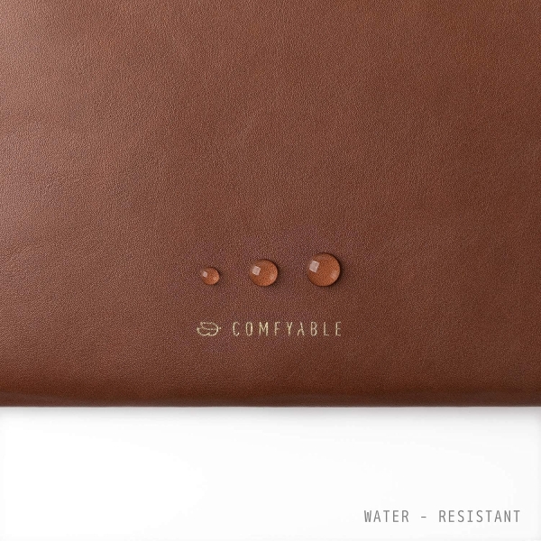 Comfyable MacBook Pro Deri Laptop antas (14 in)-Brown