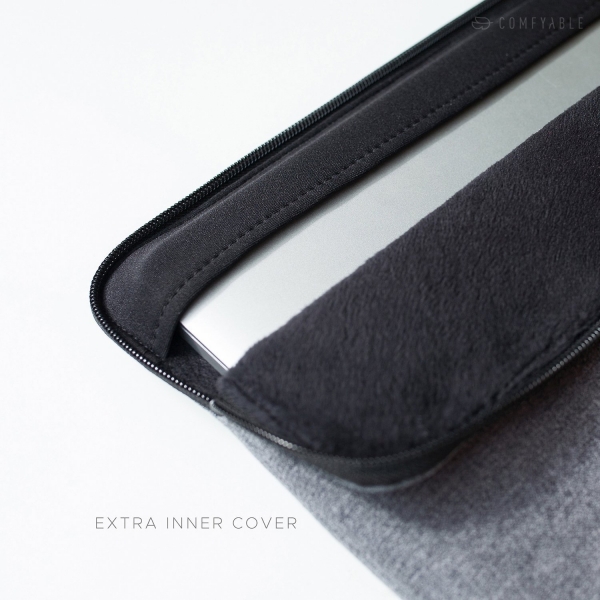 Comfyable MacBook Pro Laptop Sleeve anta (15 in)-Dark Gray