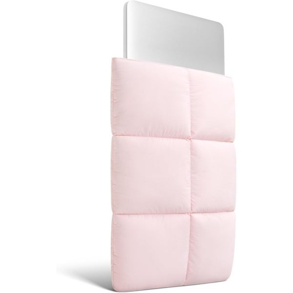Comfyable Puffy M�knat�sl� Laptop �antas� (15/16 in�)-Light Pink