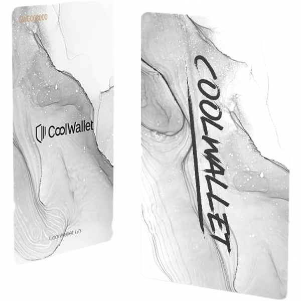 CoolWallet Go NFC Kripto Para C�zdan� (Marble Mist)