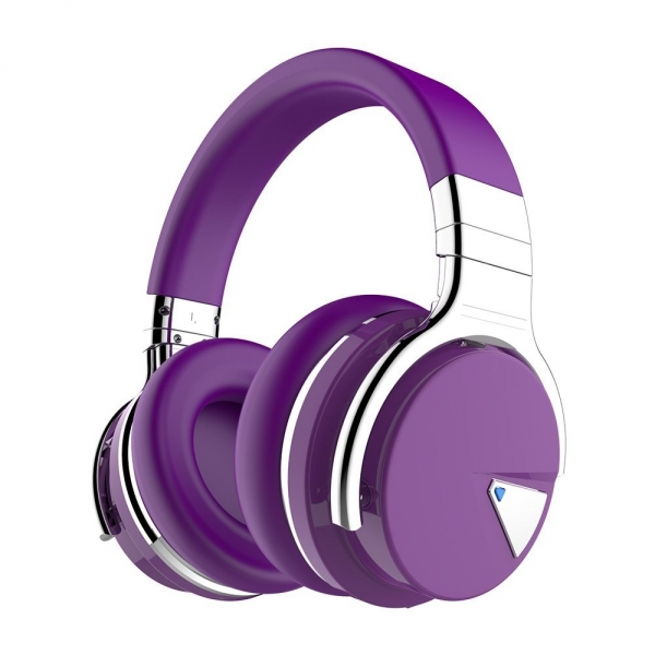 Cowin E-7 Kablosuz Bluetooth Kulak st Kulaklk-Purple