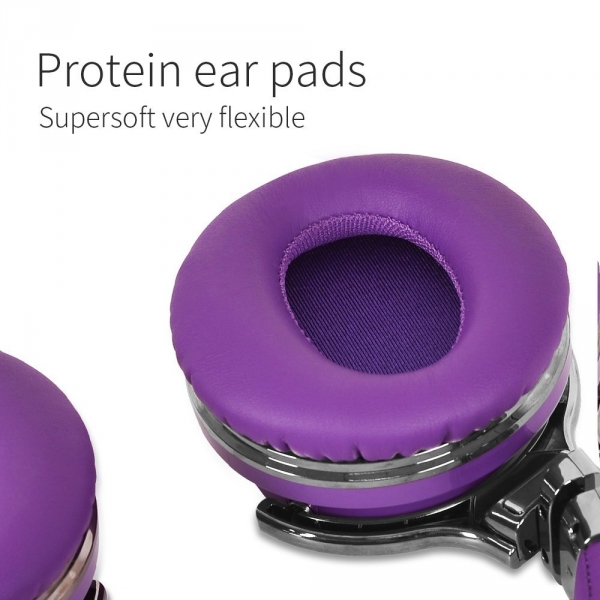 Cowin E-7 Kablosuz Bluetooth Kulak st Kulaklk-Purple