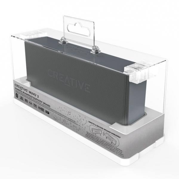 Creative Muvo 2 Portatif Bluetooth Hoparlr-Grey