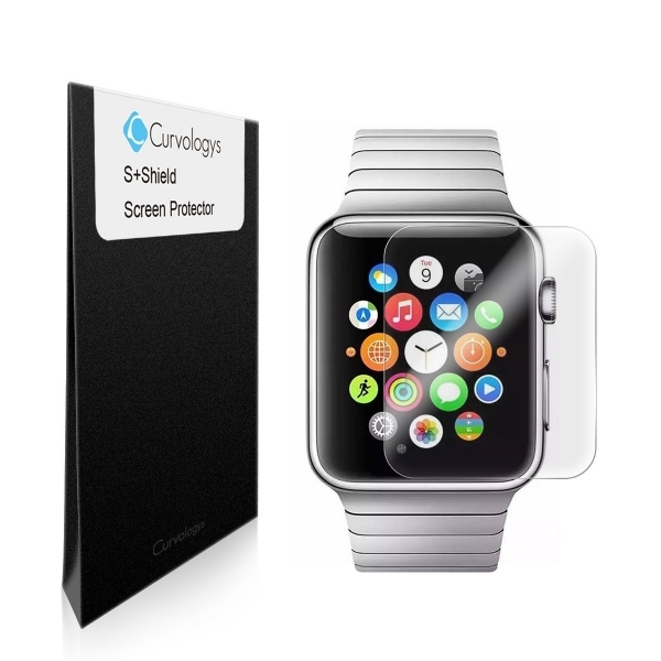 Curvologys Apple Watch 38mm Ekran Koruyucu Film (2 Adet)