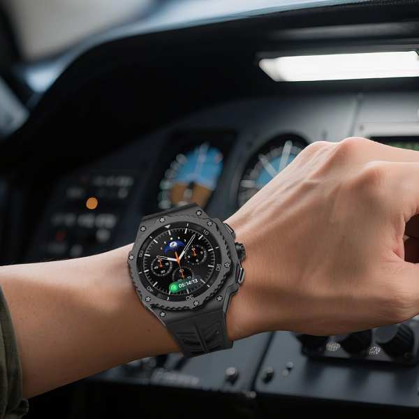 DGYSG Galaxy Watch 8 Classic 46mm Kay��-Black