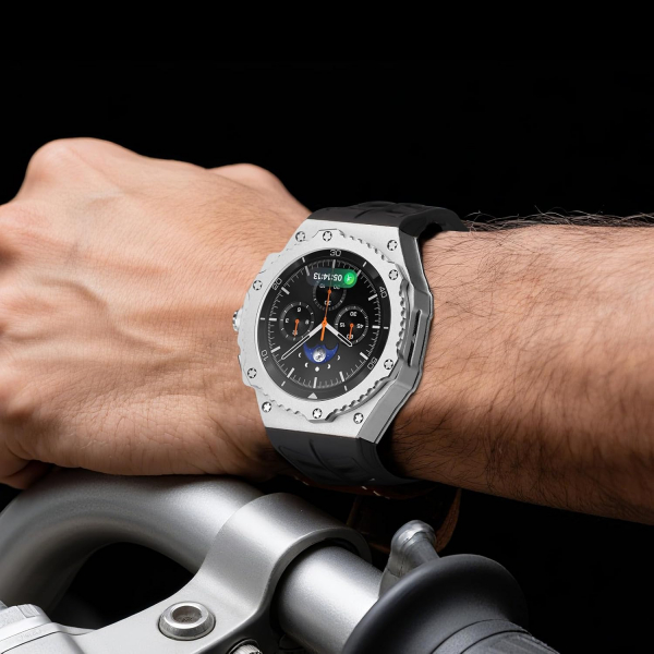DGYSG Galaxy Watch 8 Classic 46mm Kay��-Silver
