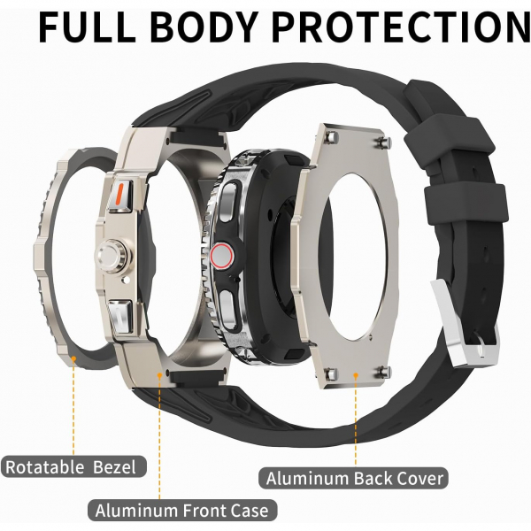 DGYSG Galaxy Watch 8 Classic 46mm Kay��-Titanium