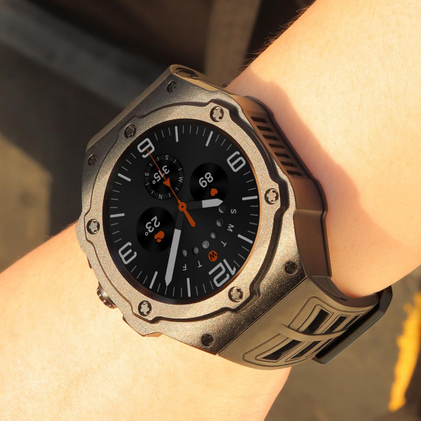 DGYSG Galaxy Watch Ultra Luxury Kay (47mm)-Black