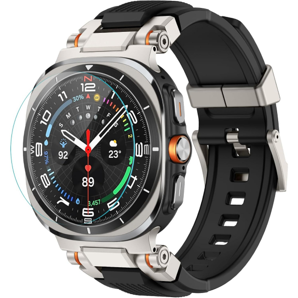 amBand Galaxy Watch Ultra Kay (47mm)-Silver Black 