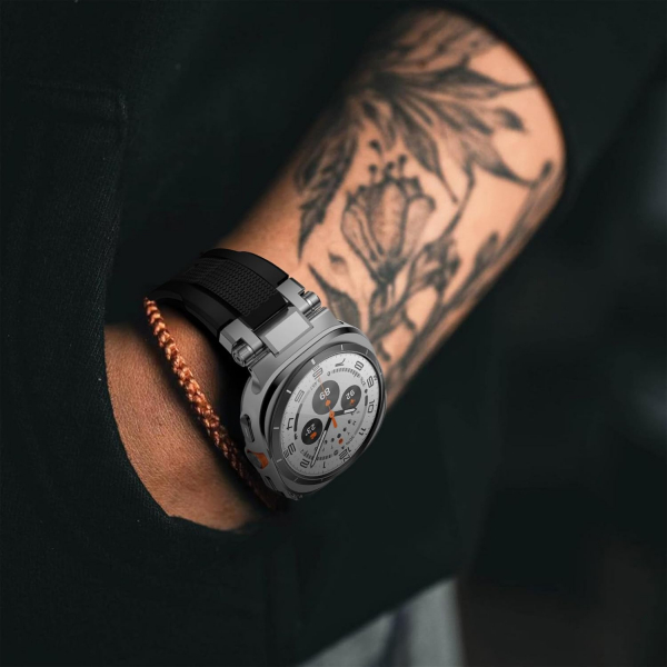 amBand Galaxy Watch Ultra Kay (47mm)-White Black 