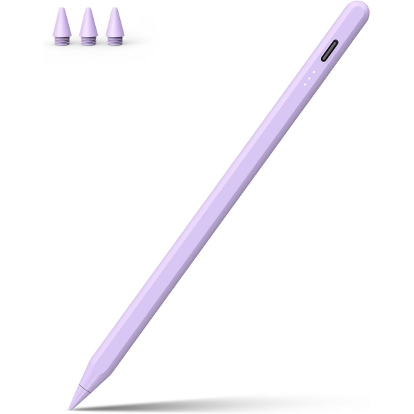 DIGIROOT iPad Uyumlu Stylus Kalem-Purple