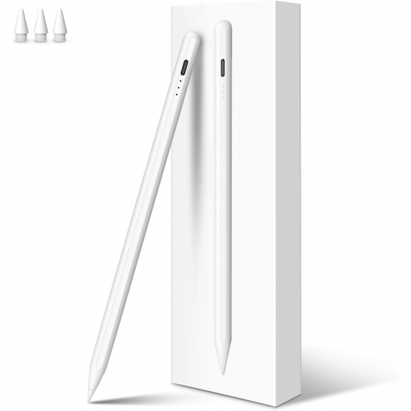 DIGIROOT iPad Uyumlu Stylus Kalem-White