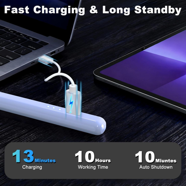 DIGIROOT iPad Uyumlu Stylus Kalem-Blue