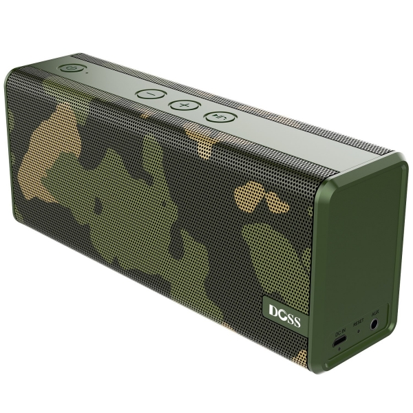 DOSS SoundBox Color Kablosuz Bluetooth Hoparlr-Camouflage