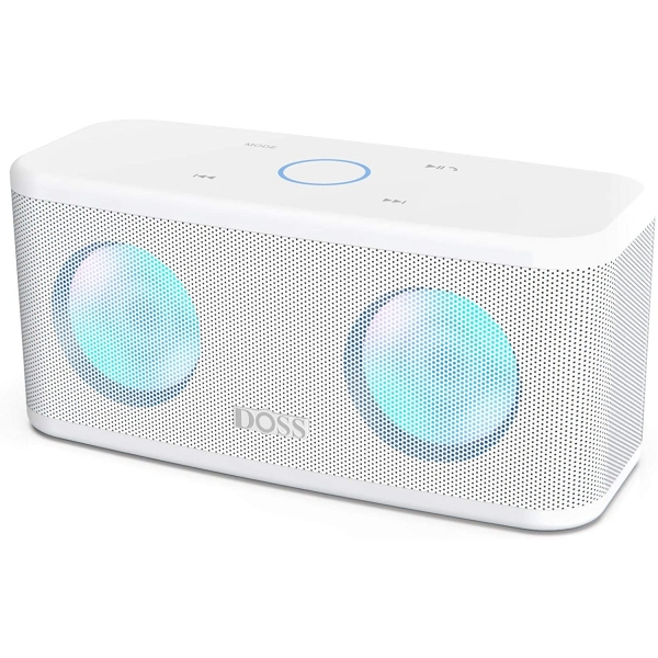 DOSS SoundBox Plus Tanabilir Bluetooth Hoparlr-White