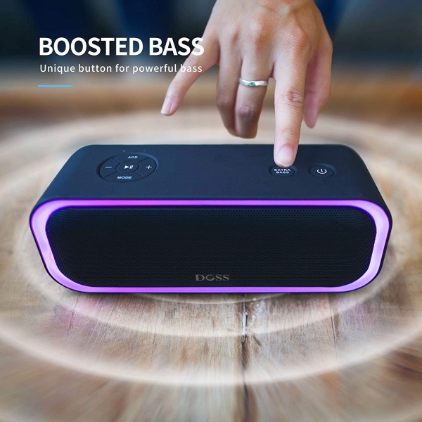 DOSS SoundBox Pro Tanabilir Kablosuz Hoparlr-Blue