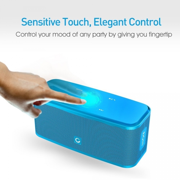 DOSS Touch SoundBox Bluetooth Hoparlr-Blue